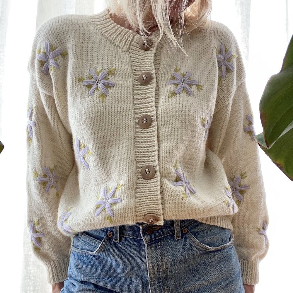 Tach Lucero Wool Cardigan Sweater - Size S